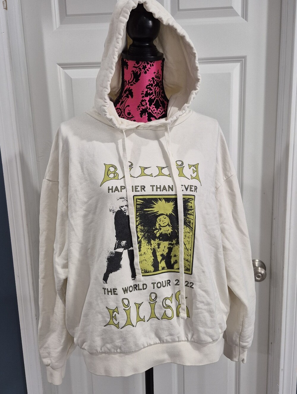Billie Eilish Happier Than Ever Tour 2022‎ Concert Exclusive Hoodie LARGE